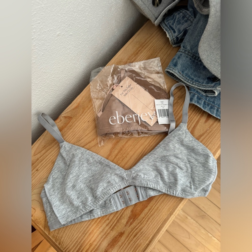 Pima Cotton Stretch Bralettes